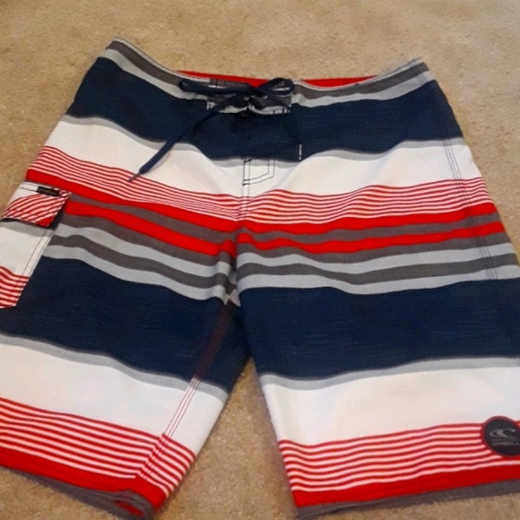 O'Neill Other - O'Neill 21" Striped Boardshorts